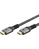 Goobay High Speed HDMI Cable with Ethernet | HDMI to HDMI | 1 m