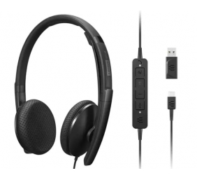 Lenovo Headset (Teams) | VoIP | Wired | Black
