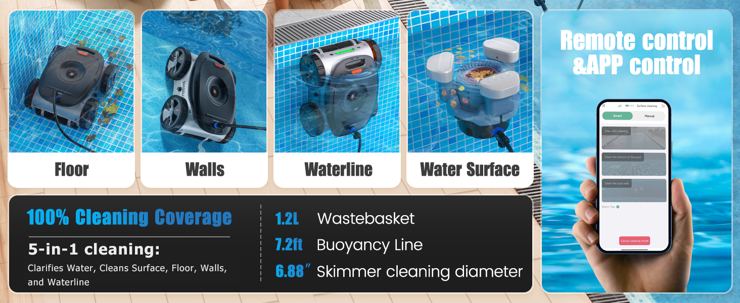 AYI | Robotic Pool Cleaner | P1