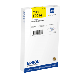 Epson T9074 XXL (C13T90744N) Rašalinė kasetė, Geltona