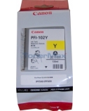 Canon PFI-102Y (0898B001) Rašalinė kasetė, Geltona