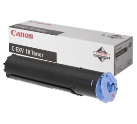 Canon C-EXV 18 (0386B002), juoda kasetė