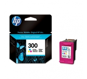 HP 300 Tri-color (CC643EE) Rašalinė kasetė, CMY