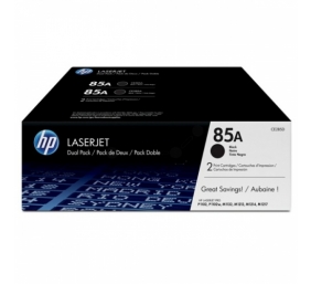 HP 85A (CE285AD) 2-pack Lazerinė kasetė, Juoda