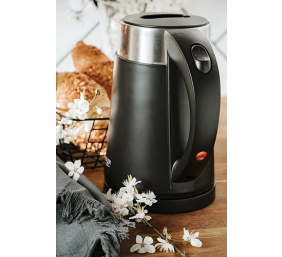 Adler | Kettle | AD 1372 | Electric | 800 W | 0.6 L | Plastic/Stainless steel | 360° rotational base | Black