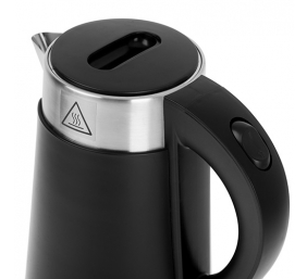 Adler | Kettle | AD 1372 | Electric | 800 W | 0.6 L | Plastic/Stainless steel | 360° rotational base | Black