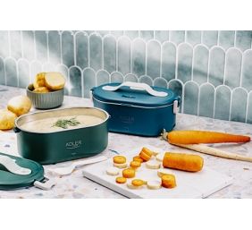Adler | Heated Food Container | AD 4505g | Capacity 0.8 L | Material Stainless steel/Plastic | Green