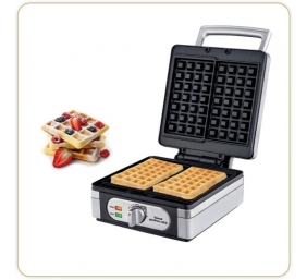 Ecost prekė po grąžinimo, Little Balance 8384 Speed Waffle Iron 1400 - elektrinė vaflinė - tikros be