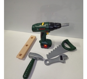 Ecost prekė po grąžinimo Theo Klein 8429 Bosch žaislinė įrankių dėžė Su pjūklu, plaktuku, replėmis