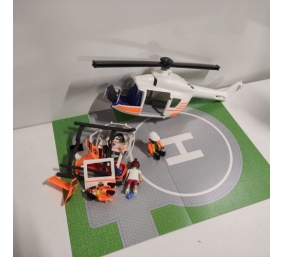 Ecost prekė po grąžinimo Playmobil City Life 70048 Gelbėjimo sraigtasparnis, nuo 4 metų