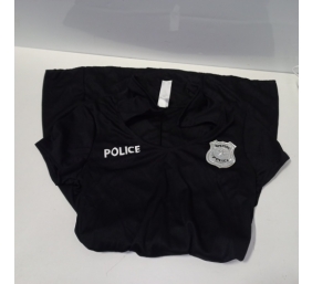 Ecost prekė po grąžinimo Smiffys 45505S - moteriškas policijos kostiumas