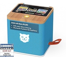Ecost prekė po grąžinimo Tigermedia Tigerbox Touch Blue nešiojamasis garsiakalbis su Wi-Fi ir jutikl