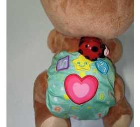 Ecost prekė po grąžinimo VTech Baby Crawling with Me meškiukas - interaktyvus pliušinis žaislas