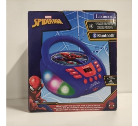 Ecost prekė po grąžinimo Lexibook Marvel Spider-Man Bluetooth CD grotuvas vaikams Nešiojamasis