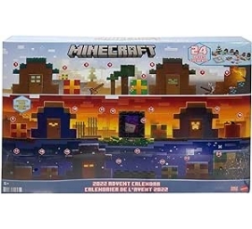 Ecost prekė po grąžinimo Mattel Minecraft HHT64 Mob Head Minis Advento kalendorius