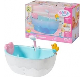 Ecost prekė po grąžinimo Zapf Creation 832691 Baby Born Bath - baltos mėlynos spalvos lėlių vonia su