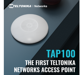 Teltonika TAP100 Belaidės prieigos taškas AP with PSU