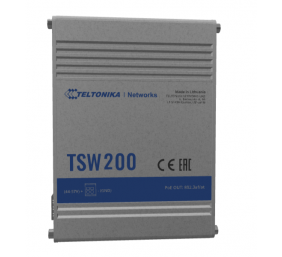 Teltonika TSW200 Pramoninis nekonfigūruojamas POE+ šakotuvas