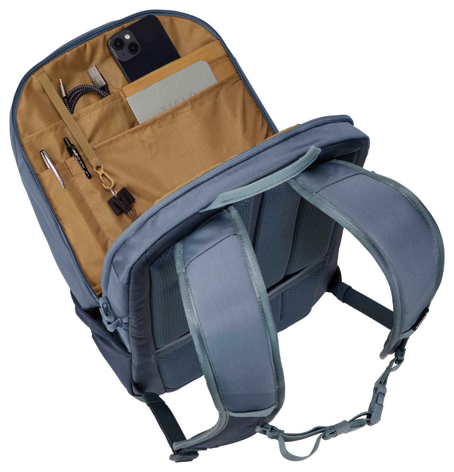 Thule | EnRoute | Backpack 23L | Fits up to size 15.6 " | Laptop backpack | Pond Gray/Dark Slate