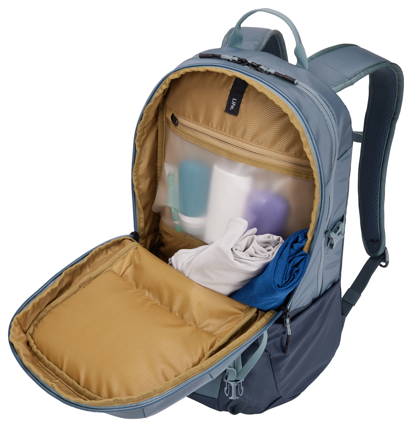Thule | EnRoute | Backpack 23L | Fits up to size 15.6 " | Laptop backpack | Pond Gray/Dark Slate