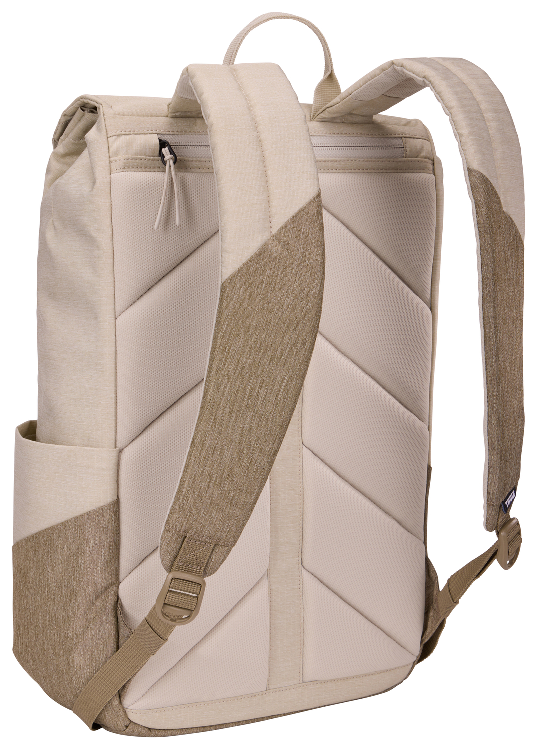 Thule | Lithos | Backpack 16L | Fits up to size 16 " | Laptop backpack | Pelican Gray/Faded Khaki
