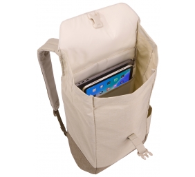 Thule | Lithos | Backpack 16L | Fits up to size 16 " | Laptop backpack | Pelican Gray/Faded Khaki