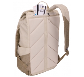 Thule | Lithos | Backpack 16L | Fits up to size 16 " | Laptop backpack | Pelican Gray/Faded Khaki