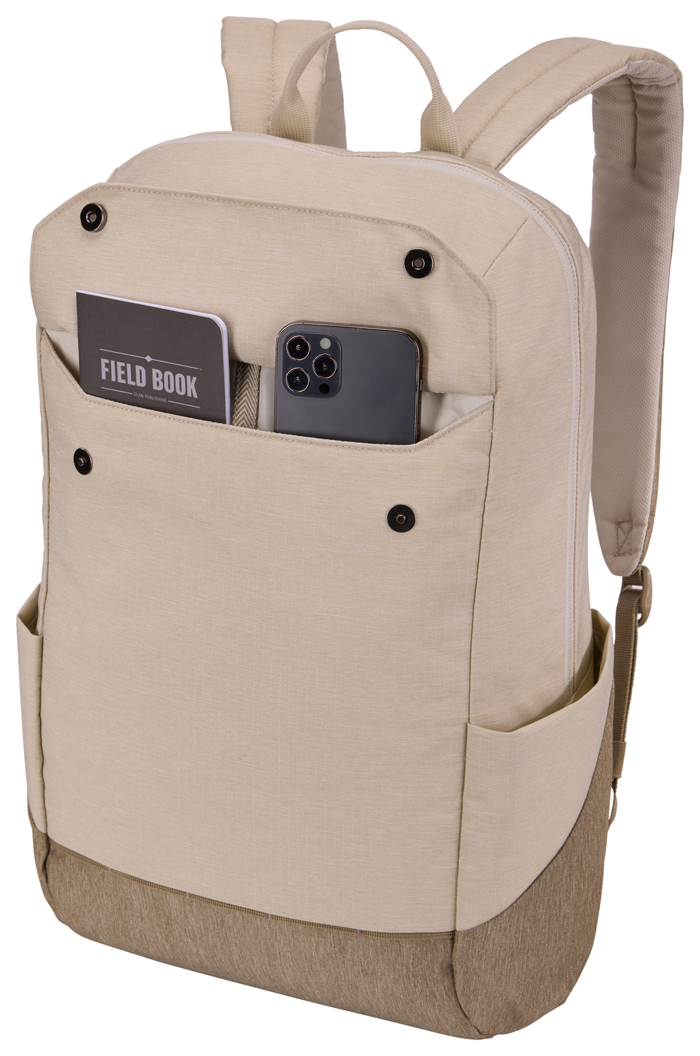 Thule | Lithos | Backpack 20L | Fits up to size 16 " | Laptop backpack | Pelican Gray/Faded Khaki