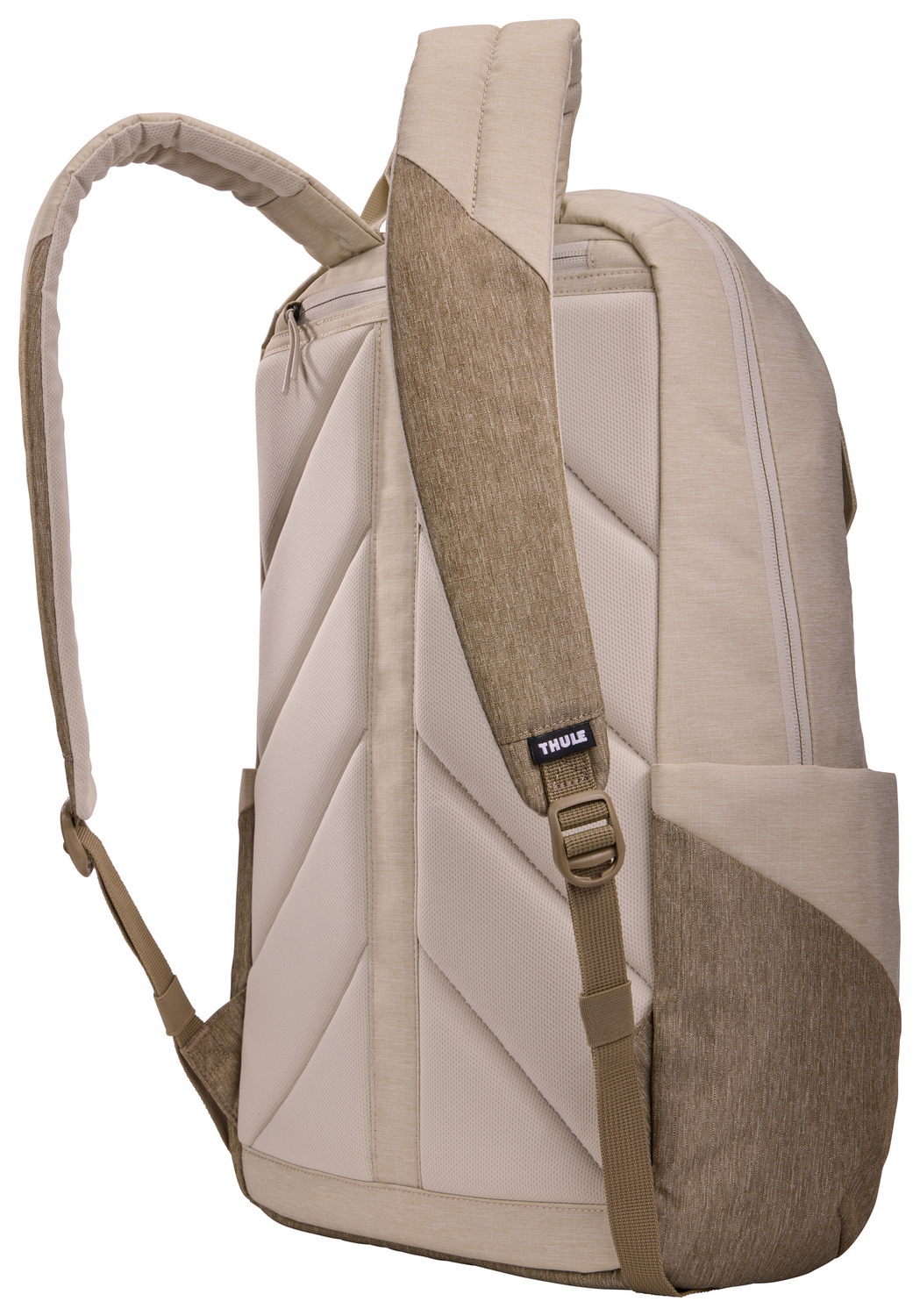 Thule | Lithos | Backpack 20L | Fits up to size 16 " | Laptop backpack | Pelican Gray/Faded Khaki