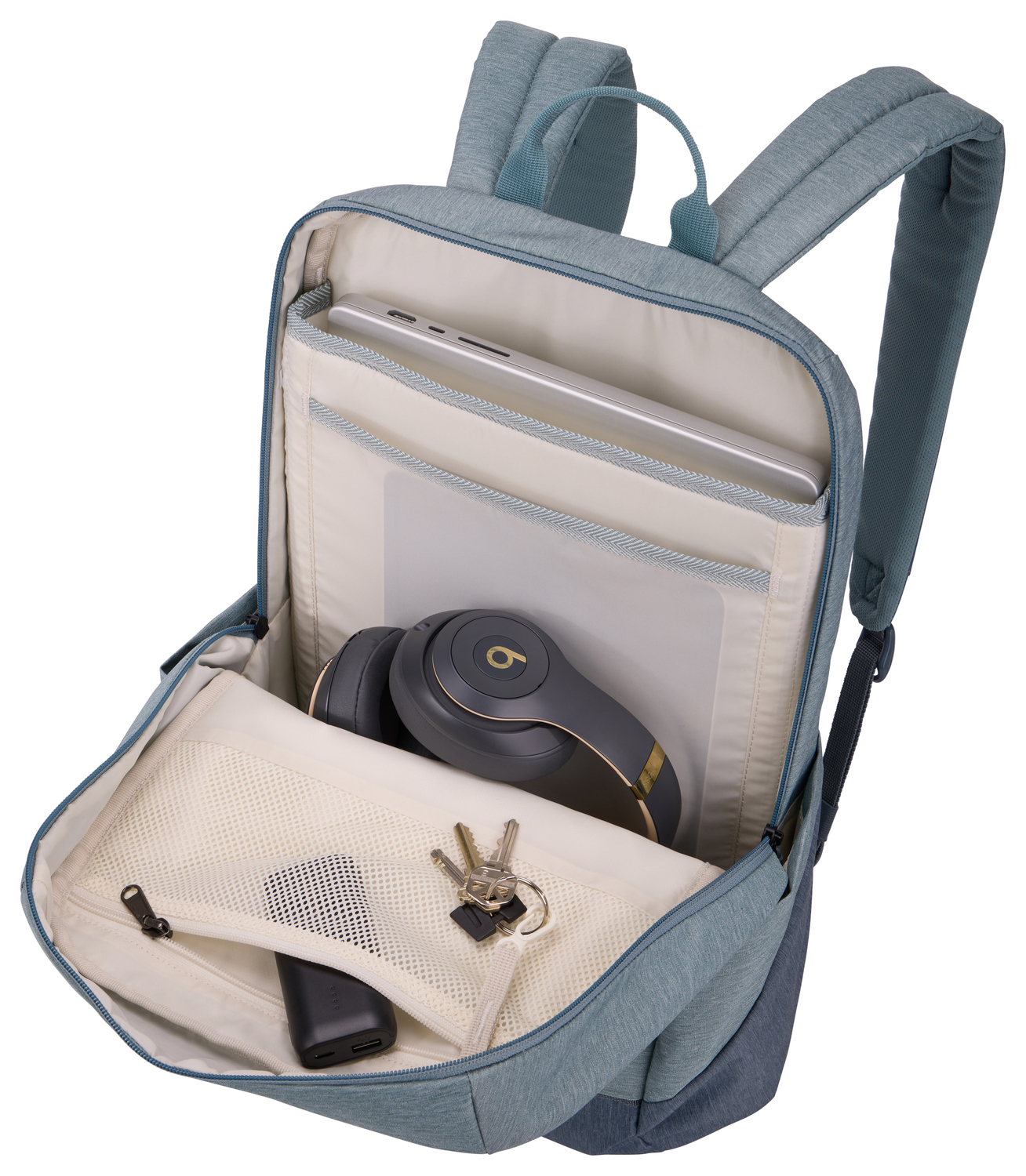 Thule | Lithos | Backpack 20L | Fits up to size 16 " | Laptop backpack | Pond Gray/Dark Slate