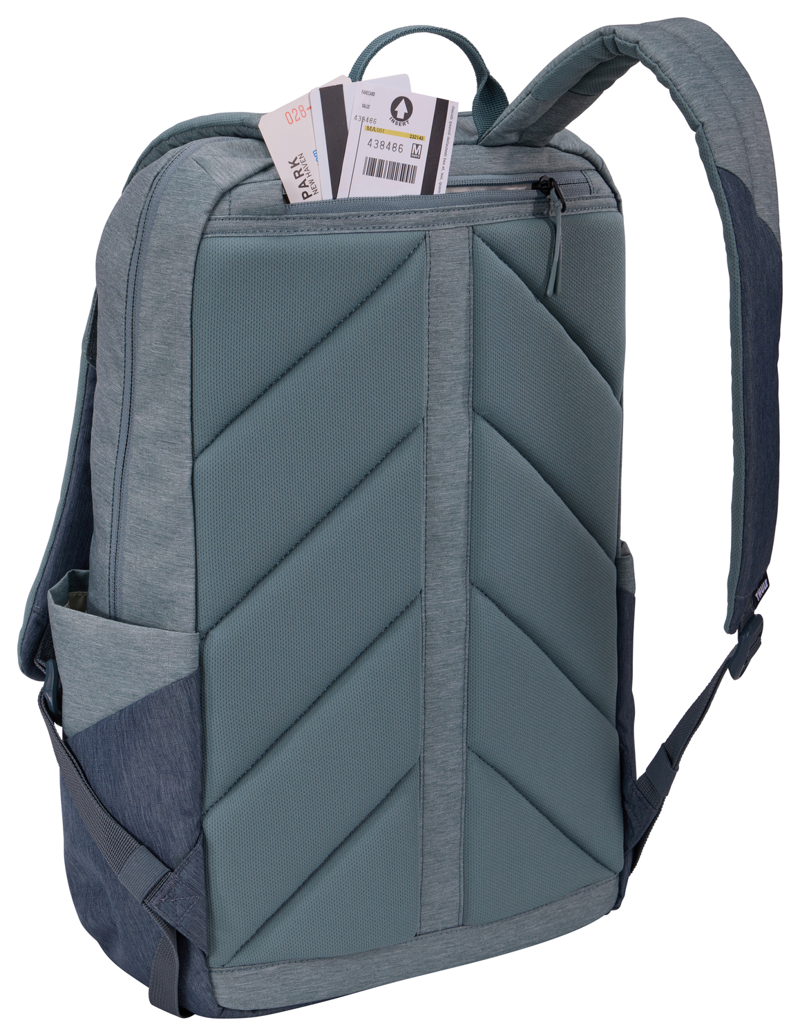Thule | Lithos | Backpack 20L | Fits up to size 16 " | Laptop backpack | Pond Gray/Dark Slate