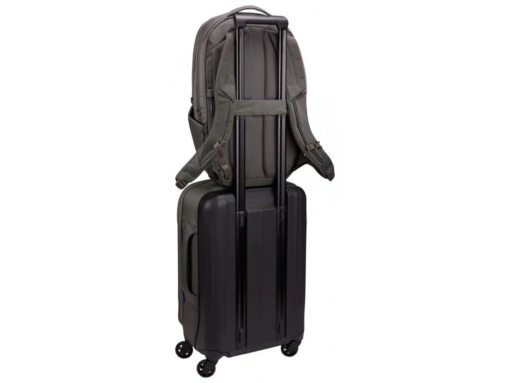 Thule | TSLB415 Subterra 2 | Laptop Backpack 21L | Fits up to size 16 " | Backpack | Vetiver Gray | Shoulder strap