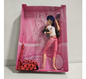Ecost prekė po grąžinimo Bandai Miraculous Ladybug, 26 cm lėlytė su dviem drabužėliais, Ladybug
