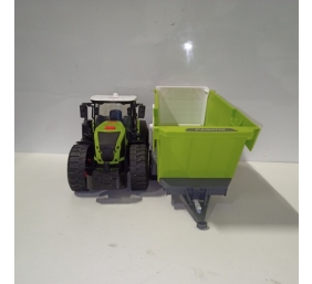Ecost prekė po grąžinimo Dickie Toys - CLAAS žaislinis traktorius su priekaba (64 cm)