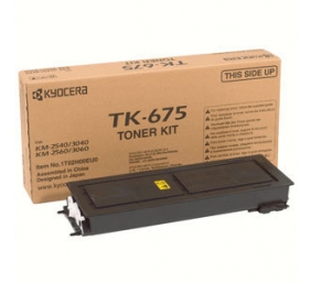 Kyocera TK-675 Lazerinė kasetė, Juoda
