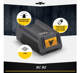 MoWox | Charger 1 A, 60W, Suitable for Mowox 40V Li-Ion Battery BC 82