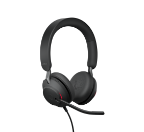 Jabra Evolve2 40 SE UC Stereo Laidinės ausinės, USB-C, Juoda