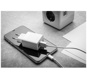 FIXED Dual USB Travel Charger 17W, White | Fixed