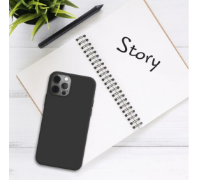 Fixed | Story | Back cover | Infinix | Hot 30i | Rubber | Black
