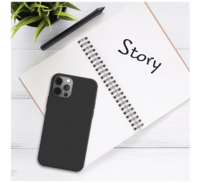 Fixed Story Back cover Infinix Smart 7 HD Rubber Black