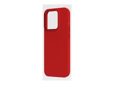 Fixed | MagFlow | Back cover | Apple | iPhone 15 Plus | Liquid silicon | Red
