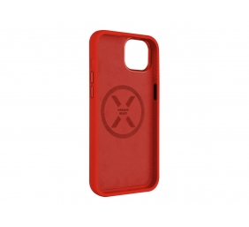 Fixed | MagFlow | Back cover | Apple | iPhone 15 Plus | Liquid silicon | Red