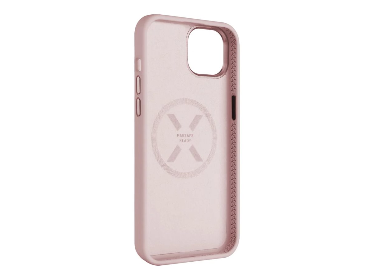 Fixed | MagFlow | Back cover | Apple | iPhone 15 | Liquid silicon | Pink
