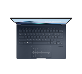 Asus | Zenbook 14 OLED UX3405MA-PP069W | Ponder Blue | 14.0 " | OLED | 3K | 2880 x 1800 pixels | Glossy | Intel Core U7 | 155H | 16 GB | LPDDR5X on board | Solid-state drive capacity 1000 GB | Intel Arc Graphics | Windows 11 Home | 802.11ax | Bluetooth ve