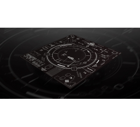 Genesis Tellur 400 Square Hud Floor Mat | Black