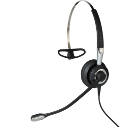 Jabra Biz 2400 II QD Mono NC 3-1 Laidinės ausinės, QD, Juoda