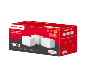 Routers | AX1800 Whole Home Mesh WiFi 6 System | 802.11ax | Ethernet LAN (RJ-45) ports 1 | Mesh Support Yes | MU-MiMO Yes | No mobile broadband