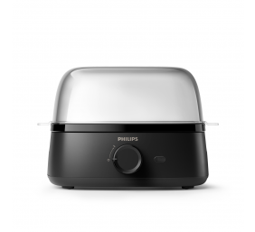 Philips | Egg Cooker | HD9137/90 | Deep black | 400 W