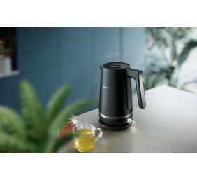 Philips Double Walled Kettle | HD9395/90 | Electric | 2200 W | 1.7 L | Stainless steel/Plastic | 360° rotational base | Black