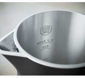 Philips Double Walled Kettle | HD9395/90 | Electric | 2200 W | 1.7 L | Stainless steel/Plastic | 360° rotational base | Black